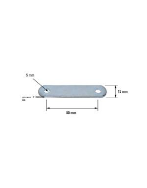 BASE PUENTE METALICA ZINCADA PARA CH