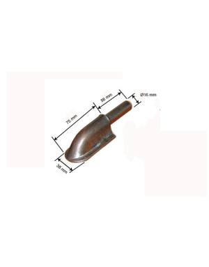 BISAGRA DE CAPARAZON MACHO S/ZINCAR