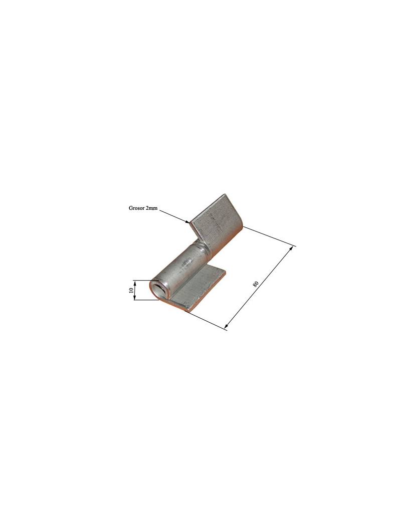 BISAGRA DE PERNIO PN 10 X  60 X 2