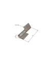 BISAGRA DE PERNIO PN 10 X  60 X 2