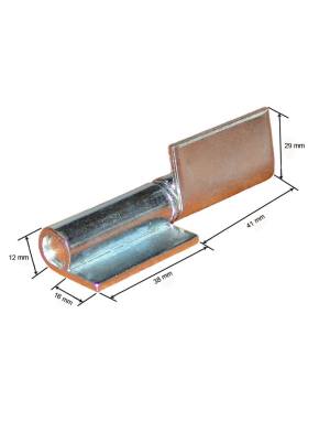 BISAGRA DE PERNIO PN 12 X  80 X 2