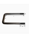 ABARCON BALLESTA LANZA 120 X 215 M-30 (9H) CON 2 TUERCAS CON FRENO