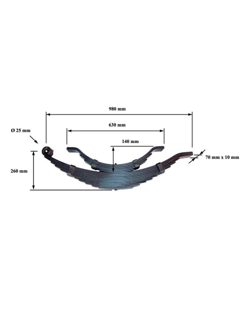 BALLESTA CON BALLESTIN 70 X 10 (12H+6H)