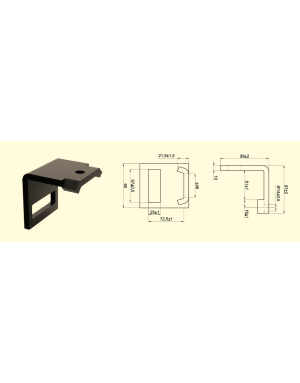 BRIDA BRAZO VIBRO 65x12...