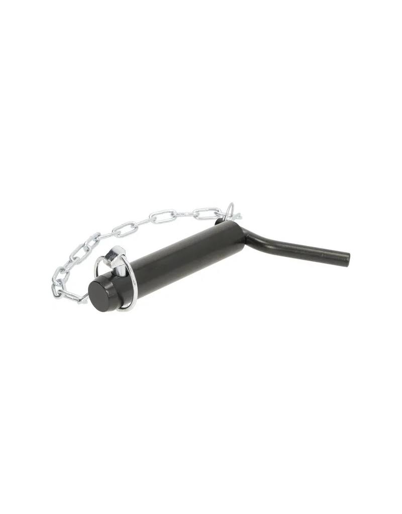 BULON CON ASA CADENA Y PASADOR 28 X 130mm PARA TERCER PUNTO (NEGRO)