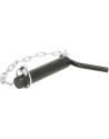 BULON CON ASA CADENA Y PASADOR 28 X 130mm PARA TERCER PUNTO (NEGRO)