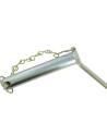 BULON CON ASA CADENA Y PASADOR 30 X 123mm (139mm LARGO TOTAL) CAT.3