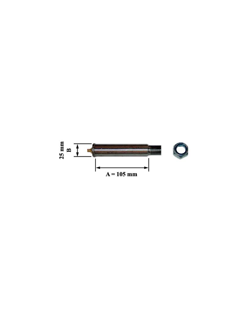 BULON CON TUERCA BALLESTA 24,5 X 105
