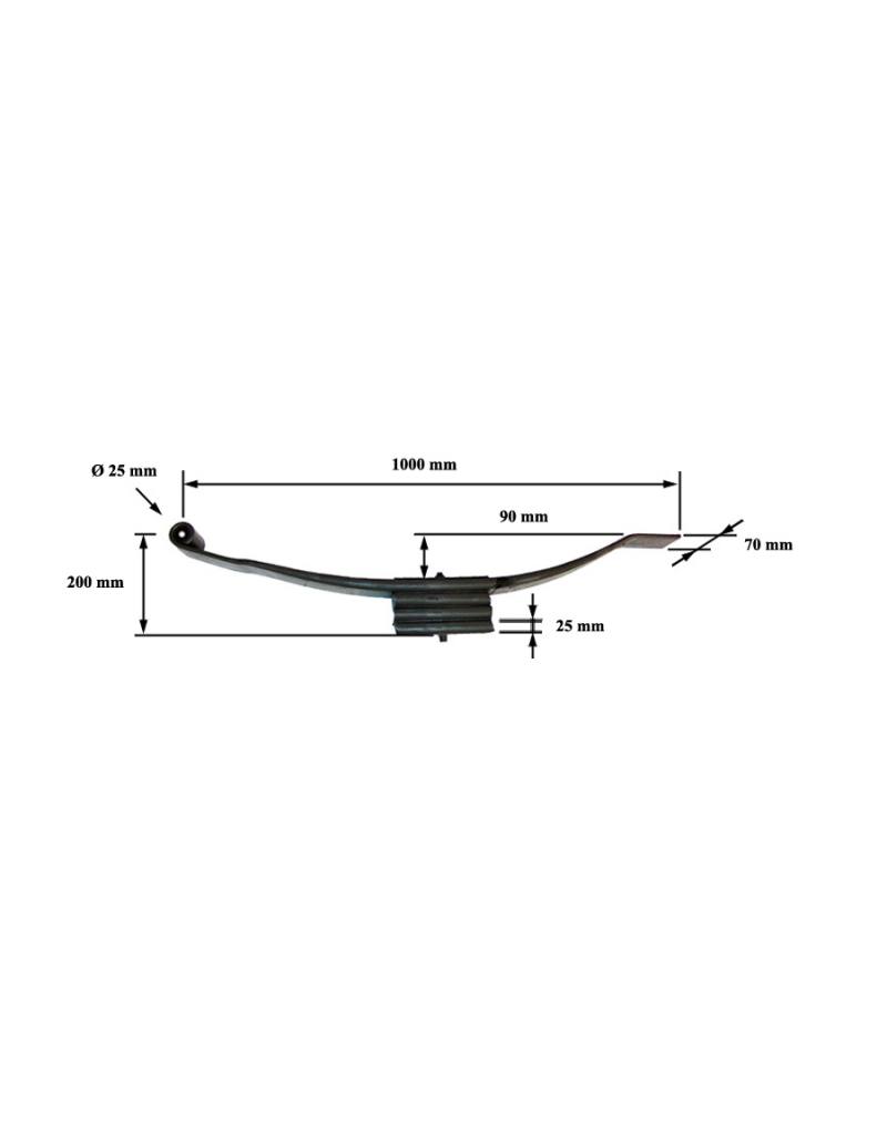 BALLESTA PARABOLICA 70 X 25 (1H)