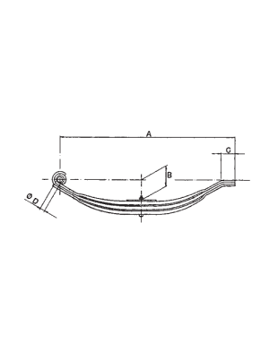 BALLESTA SEMIPARABOLICA 70...