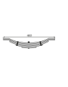 BALLESTIN 40 X 6 (4H) L.460 (BALLESTA 57 X 8)