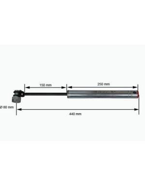 AMORTIGUADOR CABEZAL 1400 KG V PEQUEÑA - 1400 KG KNOTT (87100709)