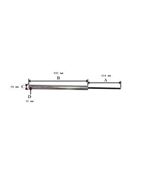 AMORTIGUADOR CABEZAL 2000KG KNOTT (87001109)