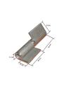 ABARCON BALLESTA LANZA 120 X 260 M-30 (13H)  CON 2 TUERCAS SIN FRENO