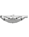 BALLESTA CON BALLESTIN 57 X 8 (10H+5H) L.900