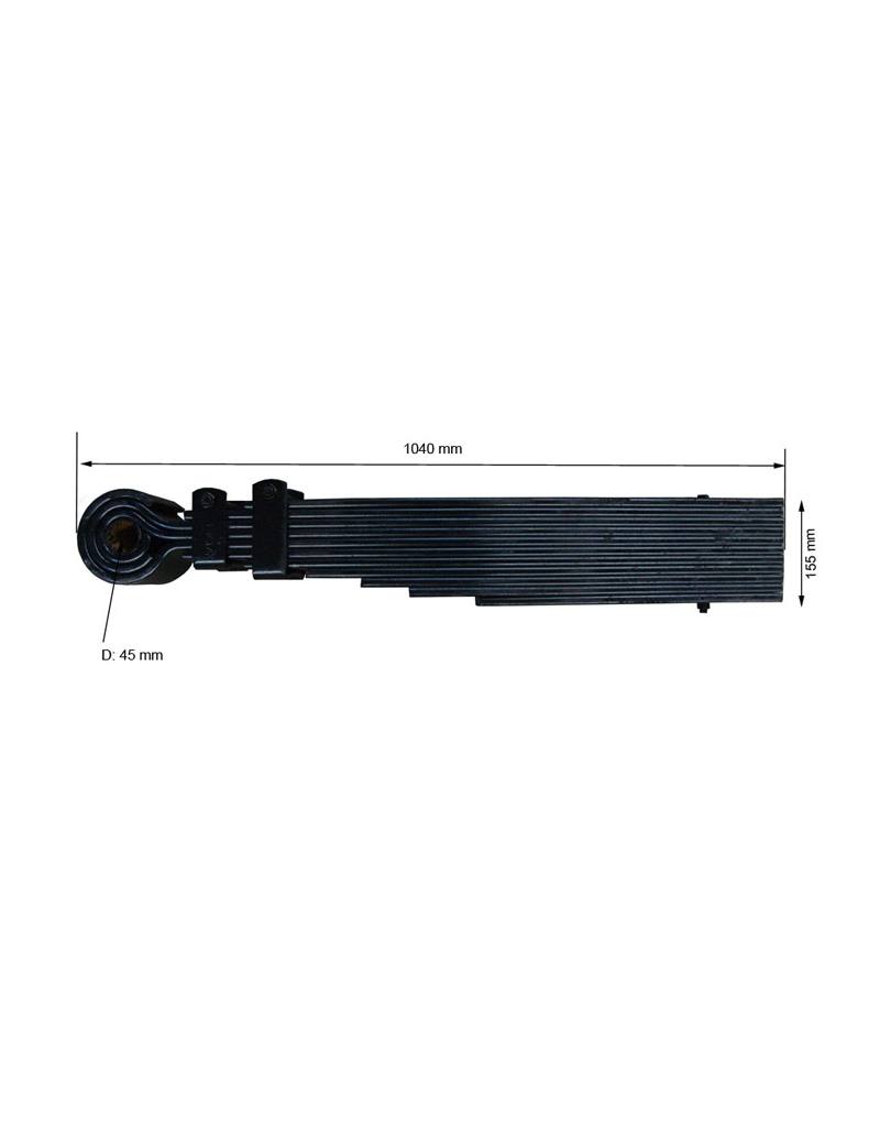 BALLESTA LANZA 120 X 14 (11H) MAX VERT 2.7T