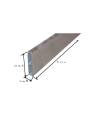 BARRA LATERAL 120 X 25 ALUMINIO 6.50 M