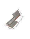 BISAGRA DE PERNIO PN 25 X 130 X 5