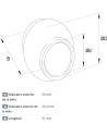 BOLA ACOPLAMIENTO SUPERIOR CAT.2 Ø25.4 / 50 X 51mm