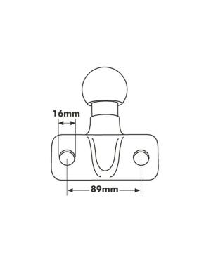 BOLA ENGANCHE HOMOLOGADA SPA